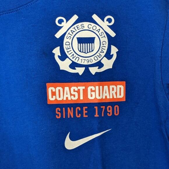 Nike U.S. Coast Guard (USCG) Crewneck Tee - Size M - EUC - Picture 2 of 6